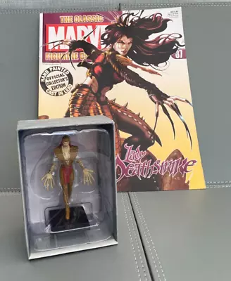 Eaglemoss Marvel Classic Collection Lady Deathstroke Display Figure Boxed • £9.99