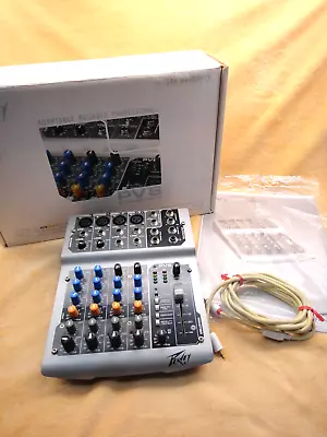 Peavey PV6 6-Channel Mixer - Mint - No AC Adapter • $74.99