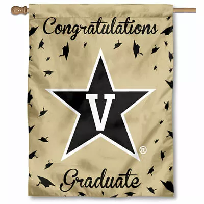 Vanderbilt University Graduation Gift Decorative Flag • $22.95