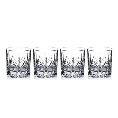 Royal Doulton Karmen Crystal Whiskey Tumbler 250ml | Set Of 4 Glasses • $205.50