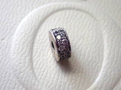 $30 • Buy Authentic PANDORA S/Silver SHINING ELEGANCE CLIP With CLEAR CZ. #791817cz