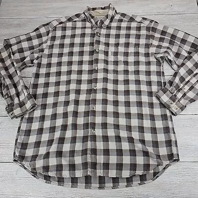 Columbia Flannel Shirt Mens Size Large Multi Plaid Long Sleeve Button Up Outdoor • $11.92