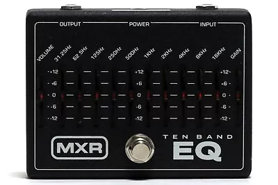 MXR TEN BAND EQ Guitar Effect Pedal Equalizer • $48.49