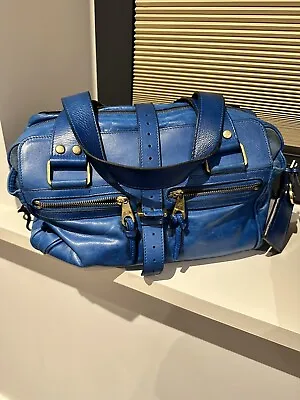 Mulberry Mabel Large Blue Handbag • £200
