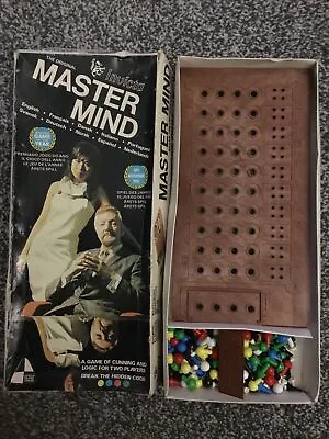 Vintage Original Mastermind Game 1972 By  Invicta Games Hidden Code List No 35 • £11.75