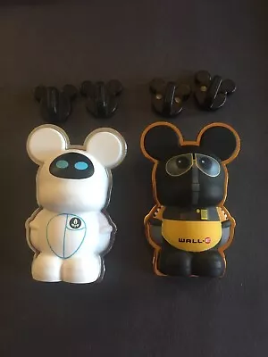 RARE Disney Pixar 2011 Wall-E & Eve 3D Vinylmation Pin Set (not In Box) • $30