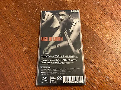 U2 'Angel Of Harlem' RARE 1989 Japan 2-Track 3  Mini CD Single Snap Case - Bono • $59.99