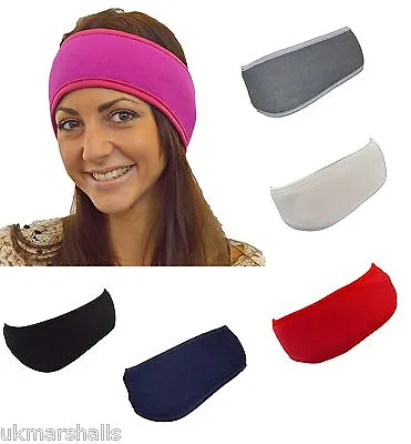 £2.99 • Buy Euro Superfleece Headband Winter Hat - 6 Colours Warm Fleecy Ski 