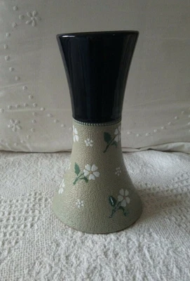 £20 • Buy Lovatts Langley Daisy Vase Art Noveau - Dark Blue Top Green Bottom