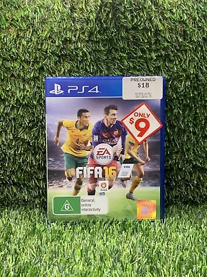 FIFA 16 - Sony Playstation 4 PS4 - AUS PAL Complete With Manual Free Postage • $5.99