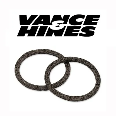 Vance & Hines Harley Davidson Exhaust Gaskets Set Softail Touring Sportster Dyna • $19.99