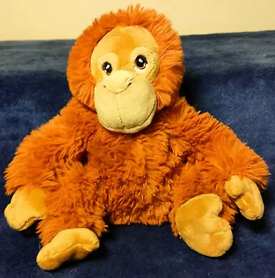 Keel Toys 18cm Keeleco Orangutan Soft Plush Toy  Recyclable Monkeys  • £5.99