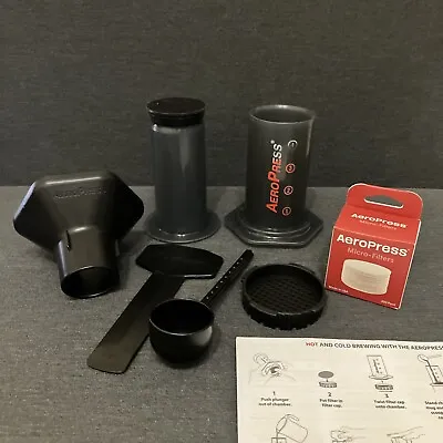 AeroPress Coffee Maker With Pack Of 350 Filters But No Spare Filter Holder • £20