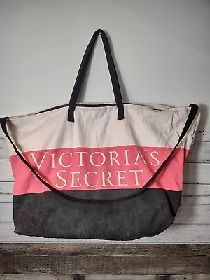 Victoria's Secret Limited Edition 2016 Extra Large Tote Weekender Getaway READ • $14.99