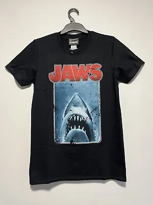 JAWS Poster Cut Out T-Shirt. Size S. Brand New In Packaging. FREE POSTAGE • £7.99
