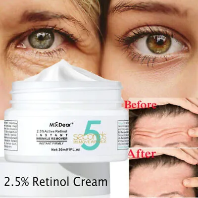 5 Seconds Wrinkle Remove Instant Face Cream Skin Tightening Anti-Aging Serum Gel • £6.95