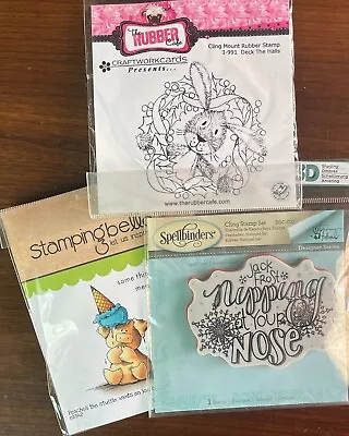 Stampendous  Hampton Art Stampingbella And Other Unmounted  Stamps - You Pick • $10