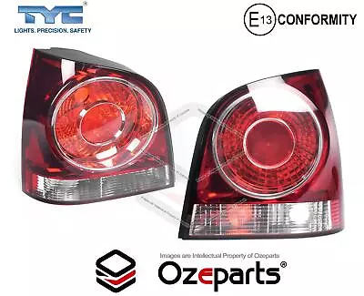 Set Pair LH+RH Tail Light Lamp For Volkswagen VW Polo 9N Hatch 2005~2010 • $84.76