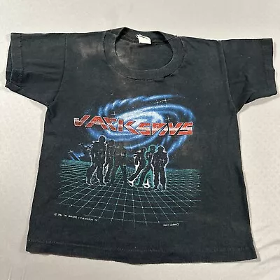 Distressed Michael Jackson Victory Jackson 5 Tour T Shirt 1984 Sz Small Child's • $29.99