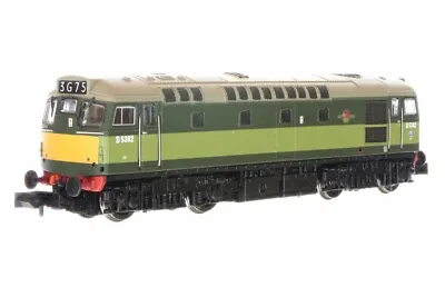 Dapol 2D-013-004 Class 27 D5382 BR Two Tone Green SYP N Gauge • £137.15