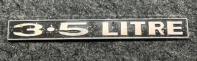 Vintage Rover P5 3.5 Litre Car Boot Metal Badge Good Used Condition For Age • £6.99