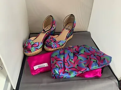 Olivia Rubin For Dune   Size 4 (37) Sandals And Clutch Bag. Multicolour.  • £17.99