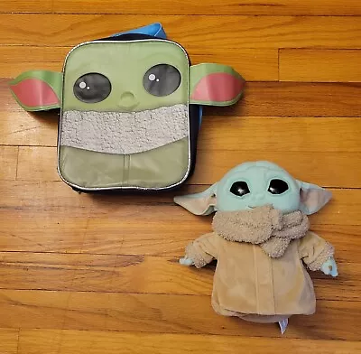 Pre-Owned Star Wars Mattel Baby Yoda Plush & Kids Lunchbox - Lucasfilm Ltd. 💚 • $15