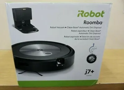 $659.95 • Buy 🔥 New! Irobot Roomba J755020 J7+ Plus Robot Vacuum Cleaner & Clean Base 🔥 New 