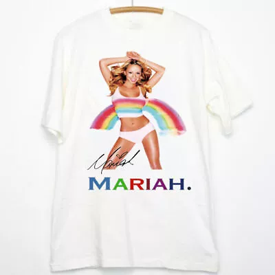 New Mariah Carey Rainbow T-Shirt L2203_36 • $14.99