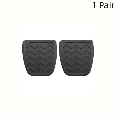 Black Brake Clutch Pedal Pad Cover For Toyota Corolla Matrix Yaris Tacoma Scion • $10.58