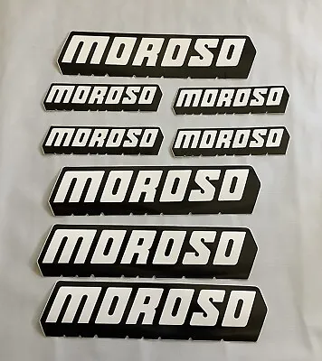 8 MOROSO New Old Stock Decals Stickers Hot Rods Muscle Car Off-road • $9.98