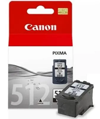 £26.98 • Buy Canon 512 Black Original Printer Ink Cartridge PG-512