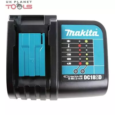 Makita DC18SD 18V Lithium Ion Charger 7.2v - 18v • £23.74