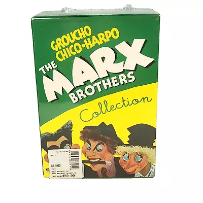 Marx Brothers Collection DVD Box Set - NEW SEALED - Groucho Harpo Chico Movies • $34.99