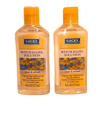 $15.19 • Buy Witch Hazel Solution 6 FL OZ X 2 Bottles. Total 12 FL OZ