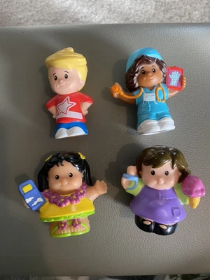 £3 • Buy Fisher Price Little People Mini Figures Bundle X 4