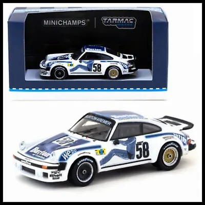 Minichamps X Tarmac Works 1/64 Porsche 934 Le Mans 24h 1977 #58 Burton • $25.99