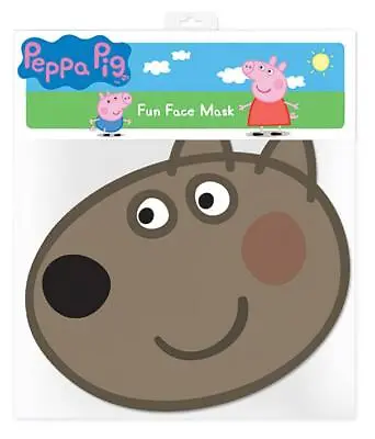 Danny Dog Officially Licensed Single Card Party Fun Face Mask From Peppa Pig • £4.49