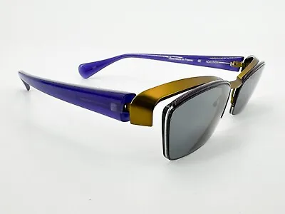 Alain Mikli A0415-08 Eyeglasses FRAMES 54[]18-135 Clear Purple Gold I835 • £269.12