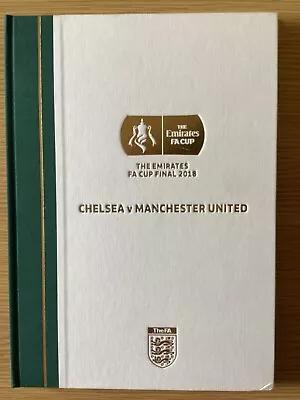 FA Cup Final Programme 2018 Official Limited Edition Programme 0637 Of 2000. • £30