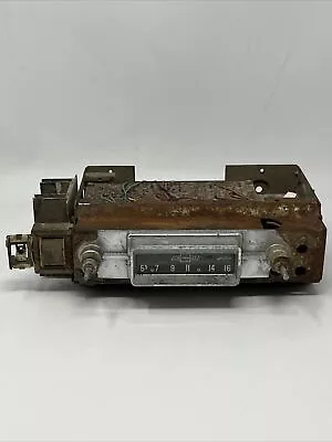 $71.19 • Buy Vintage 1960's Chevrolet Chevy Car Tube Radio Stereo Original OEM Delco 7272608