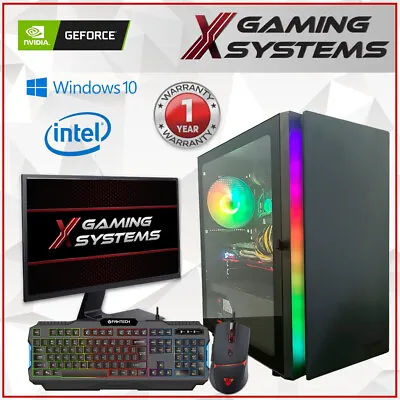 $749.99 • Buy I5 Intel Complete Gaming PC Package Bundle Computer Desktop