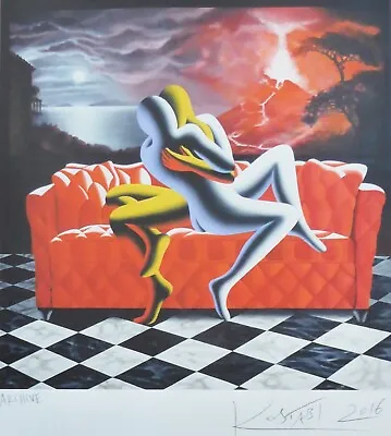 MARK KOSTABI  Yesterday And Tomorrow  Archive HAND SIGNED URBAN ART US ARTIST • $445