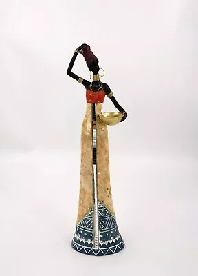 African Lady Woman Statue Figurines 35cm H • $44.99