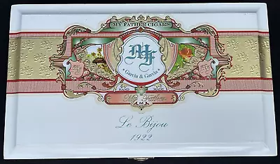 My Father Le Bijou 1922 Petit Robusto Empty Wooden Cigar Box 10.0  X 6.0  X 2.0  • $6.22