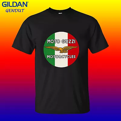 Hot Item !! New Moto Guzzi Motorcycles Mens Motorbike T-Shirt-MANY COLORS • $26.99