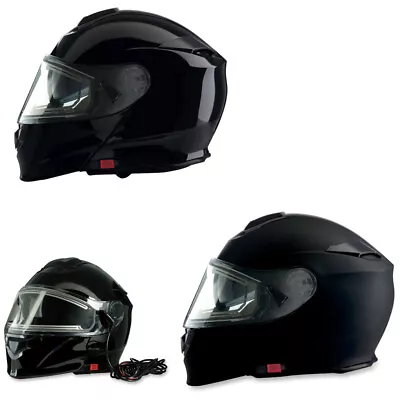 Z1R Solaris Modular With Electric Face Shield Snow Full Face Motorcycle Helmet • $209.95