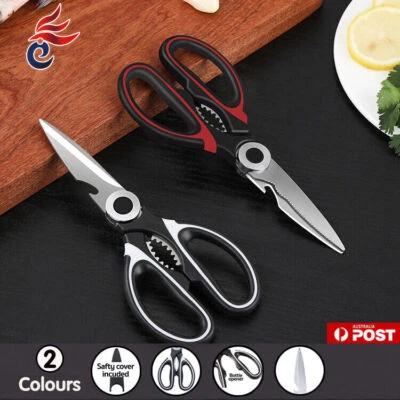 $5.77 • Buy Kitchen Scissors Shears Heavy Duty Multi-Purpose Stainless Steel Chicken Bone
