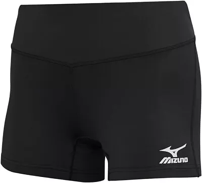 NWT $30 SZ XS BLACK Mizuno Victory 3.5  Inseam Volleyball Short • $17.99