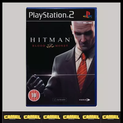 Sony PlayStation 2 Game - Hitman Blood Money: PAL PS2 Game - FAST SHIPPING • $11.99